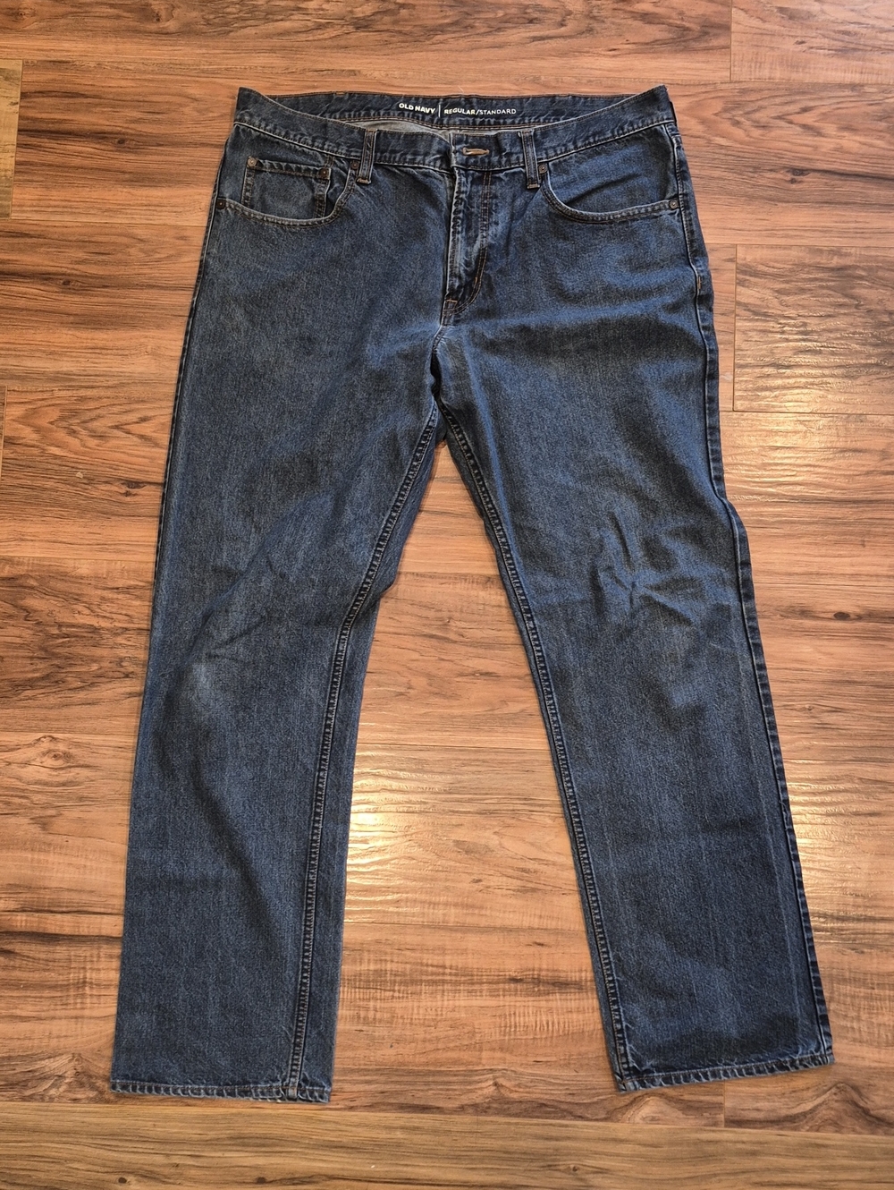 💙 Old Navy Men's Blue Relaxed Fit Jeans